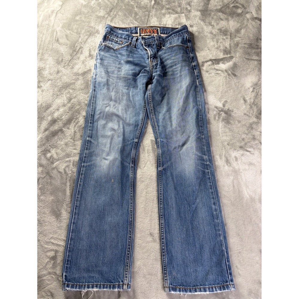 Levi's 514 Slim Straight 30x30 Y2K Blue THE ORIGINAL JEANS Blue Men